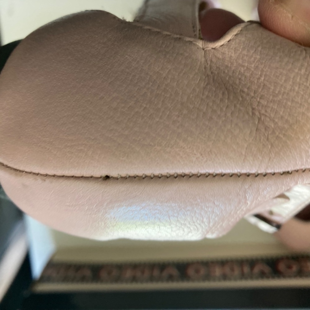 “HOST PICK “Vintage Size 8 Ballerina Pale Pink Ankle Strap Maryjane Sh… - Picture 6 of 16